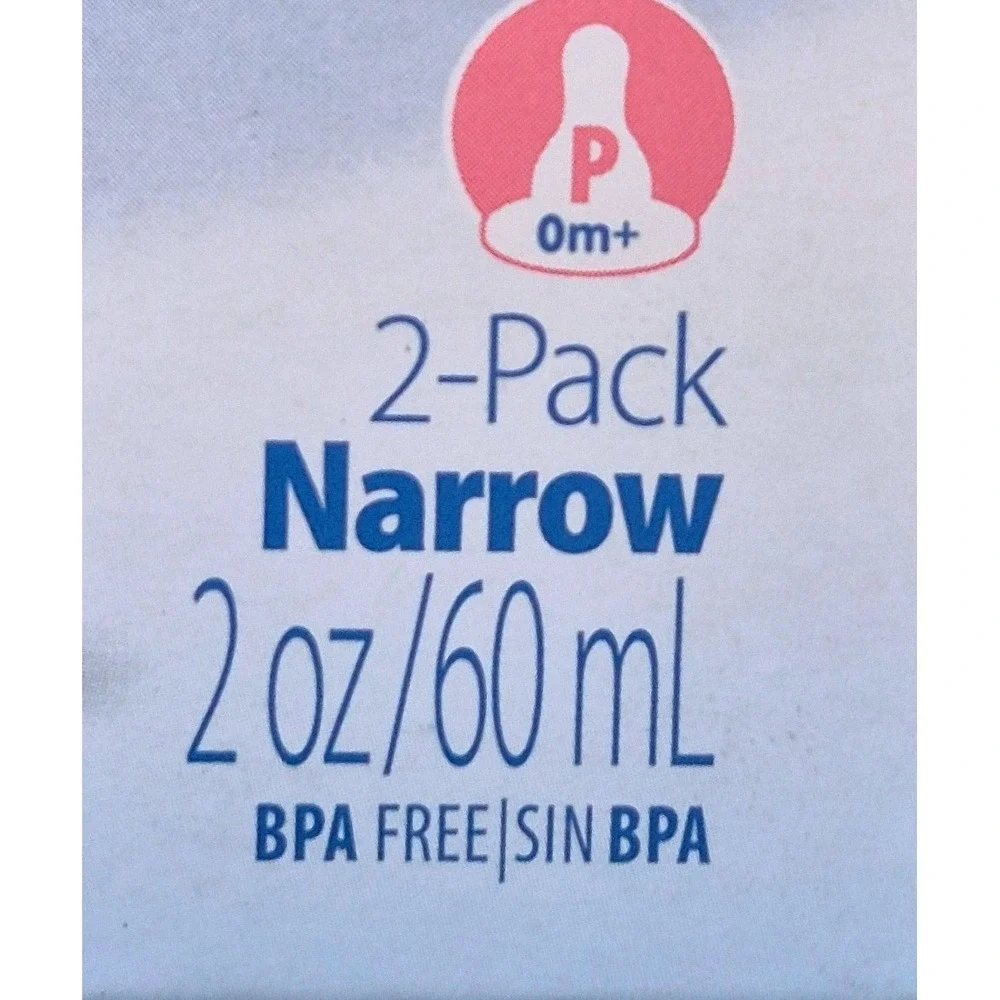 Dr. Brown's 2oz Options+ Anti‑Colic Narrow Baby Bottles Preemie Flow – New